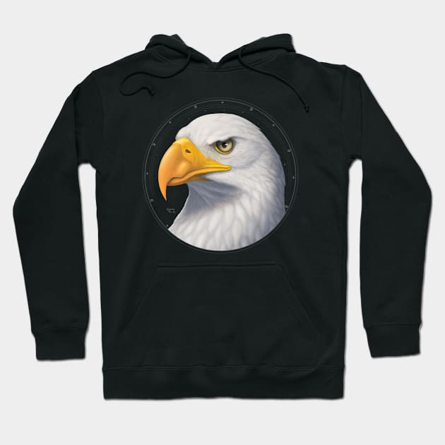 Bald Eagle Hoodie by CharleyFox